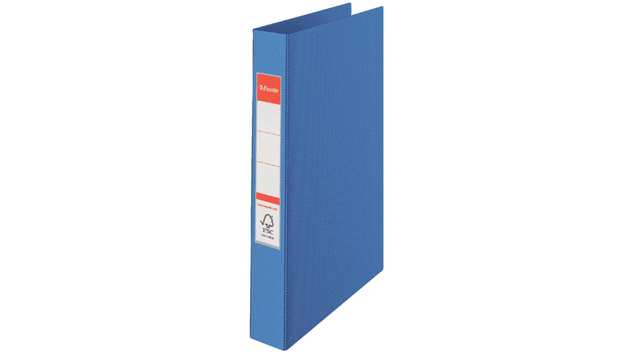 Ringband Esselte A4 23-rings O-mech 19mm PP blauw
