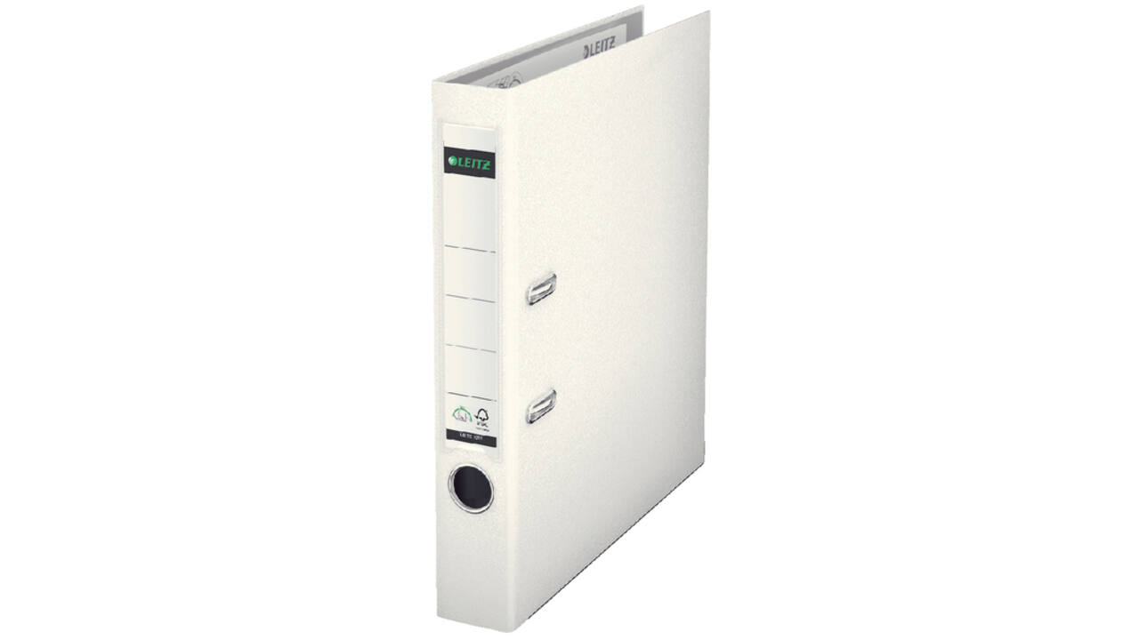 Ordner Leitz 1015 180° 52mm PP A4 wit