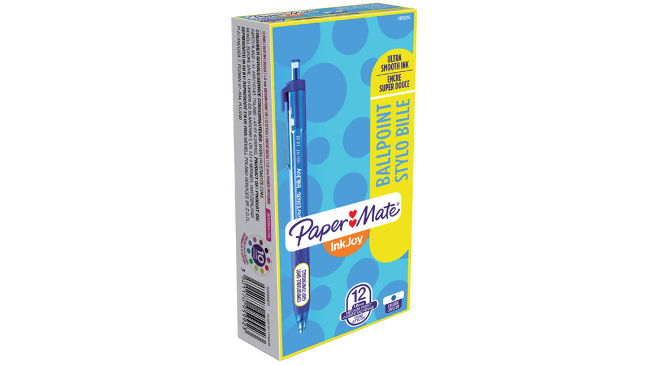 Balpen Paper Mate Inkjoy 300RT medium blauw