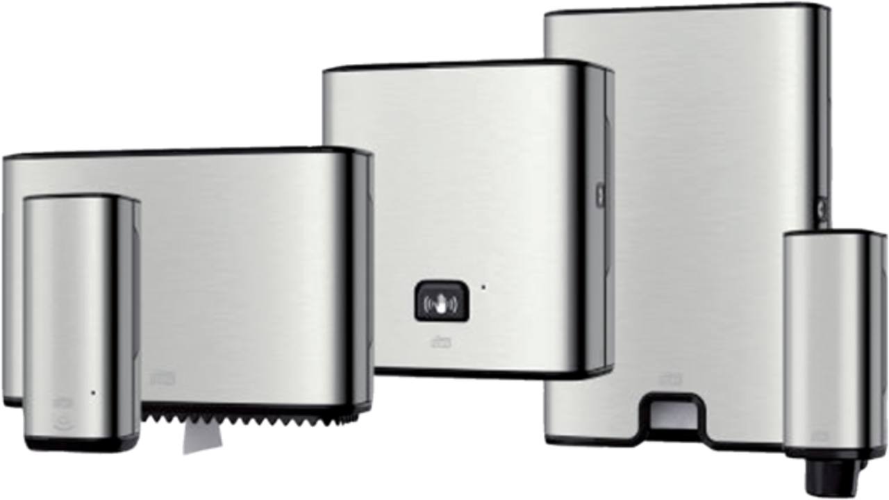 Handdoekdispenser Tork Express Image lijn Countertop Multifold H2 rvs 460005