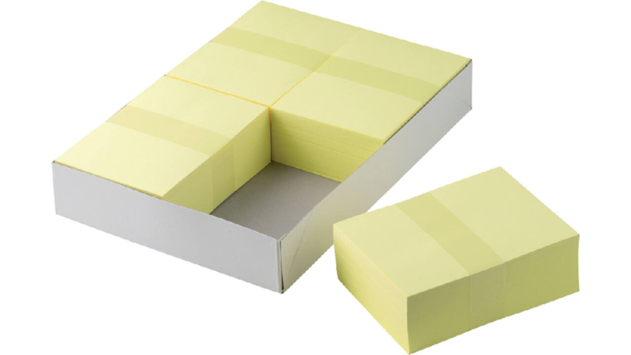 Receptpapier Fastprint A6 80gr kanariegeel 2000vel