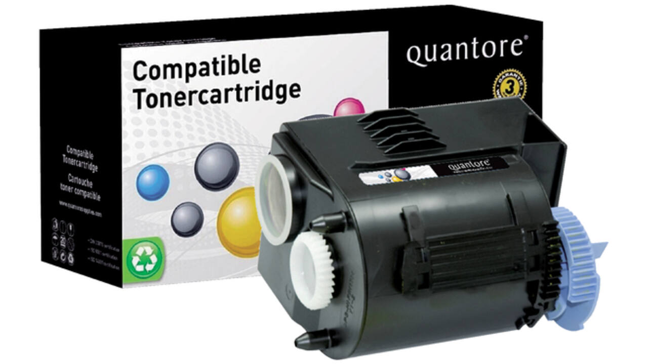 Tonercartridge Quantore alternatief tbv Canon C-EXV 21 geel