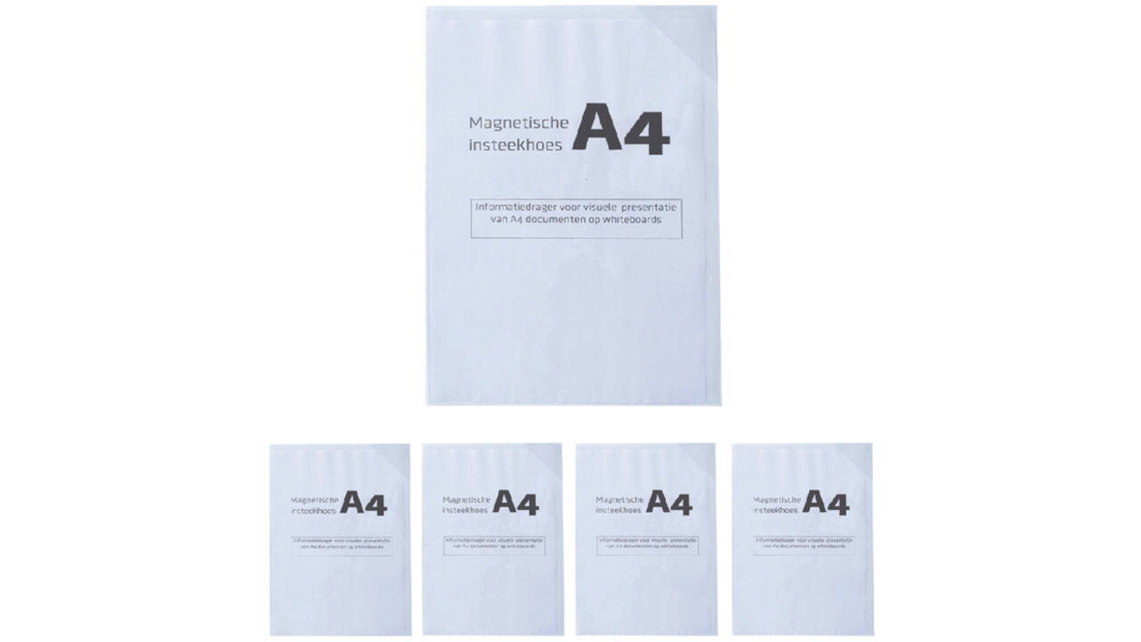 Insteektas magnetisch A4 5 stuks