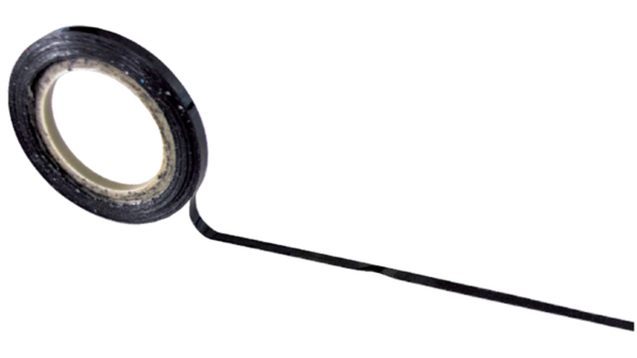 Matrixtape zelfklevend 3mmx10m zwart