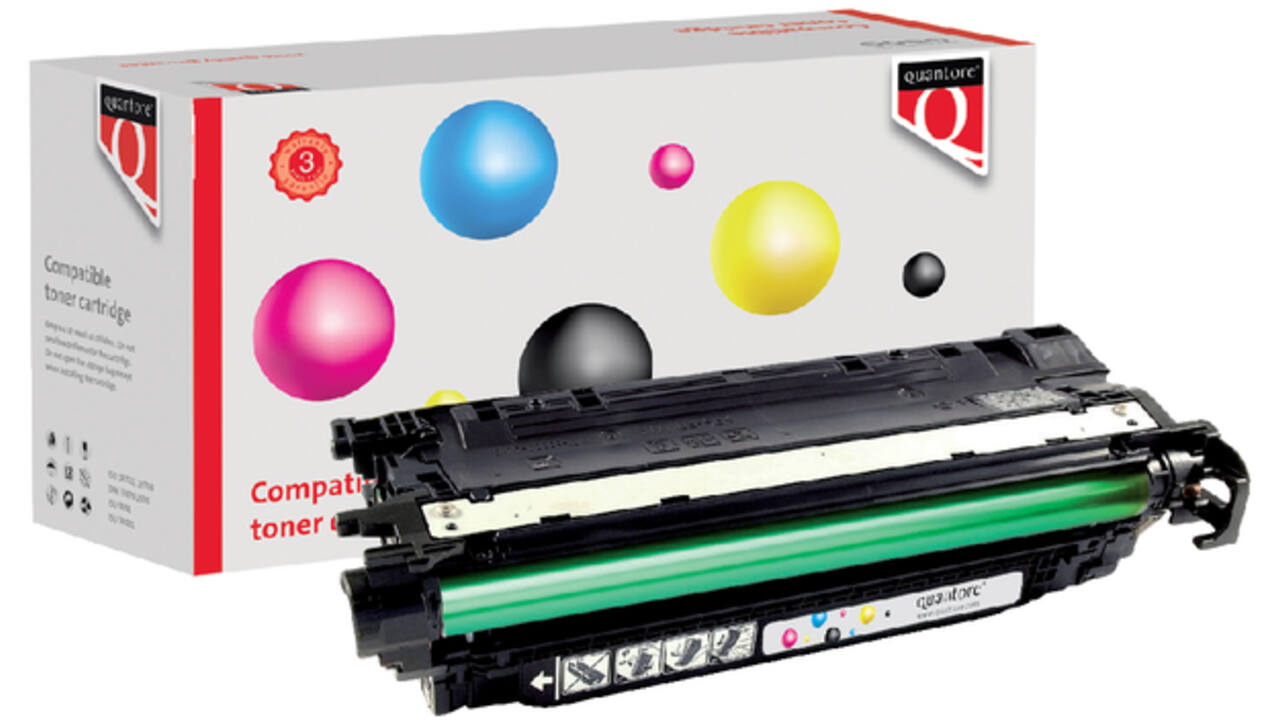 Tonercartridge Quantore alternatief tbv HP CE260A 647A zwart