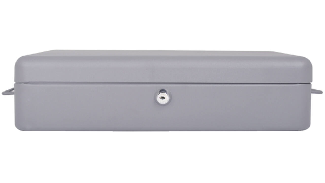 Documentenkist Pavo 370x280x90mm donkergrijs