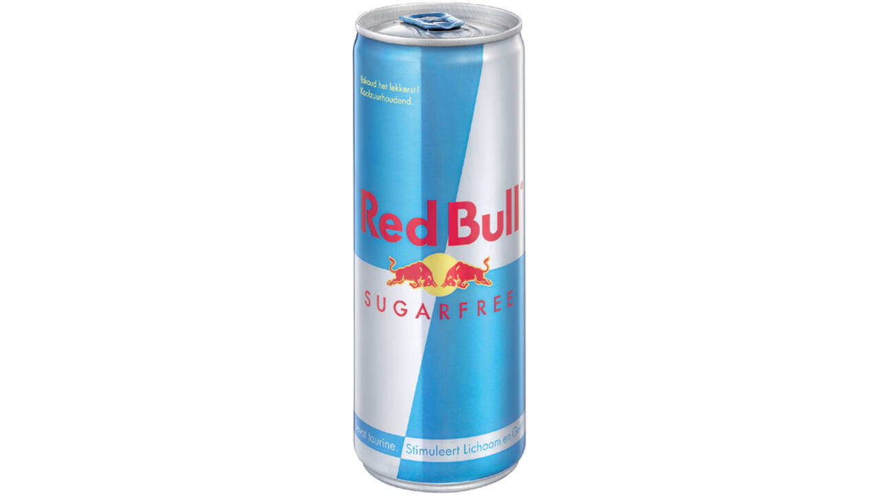 Energiedrank Red Bull sugarfree blik 250 ml