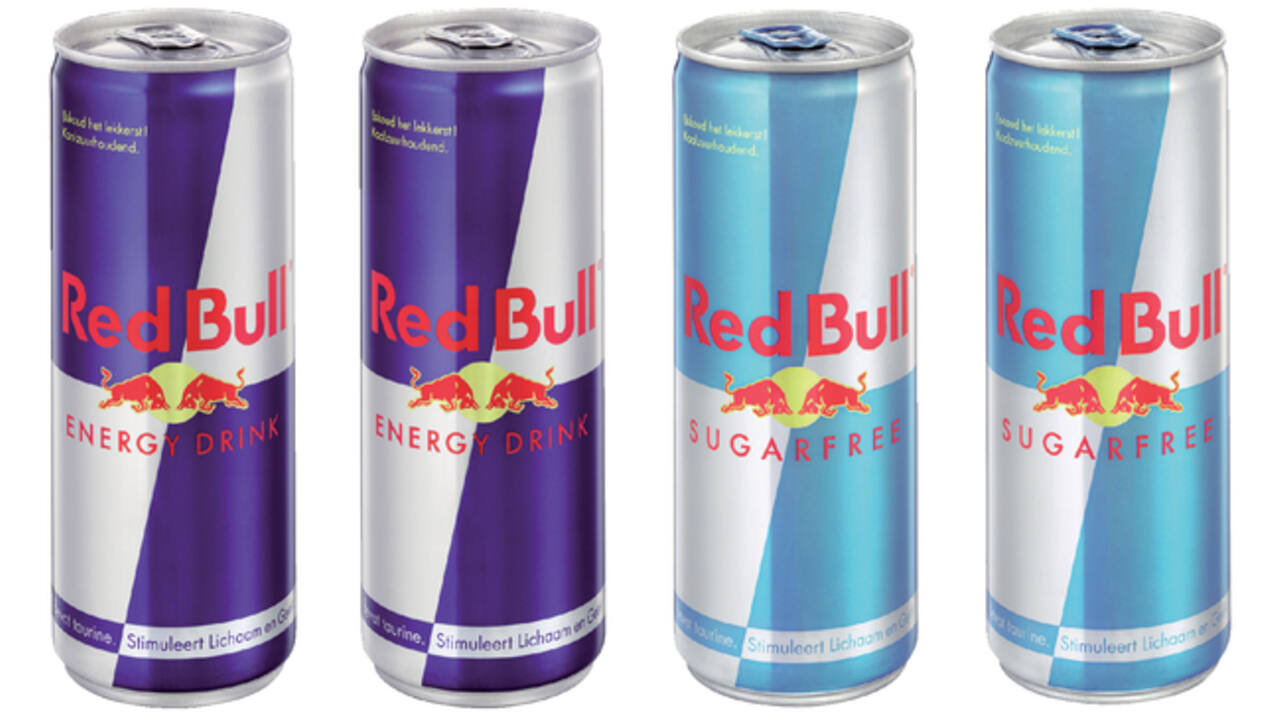 Energiedrank Red Bull sugarfree blik 250 ml