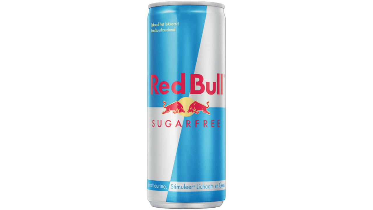 Energiedrank Red Bull sugarfree blik 250 ml