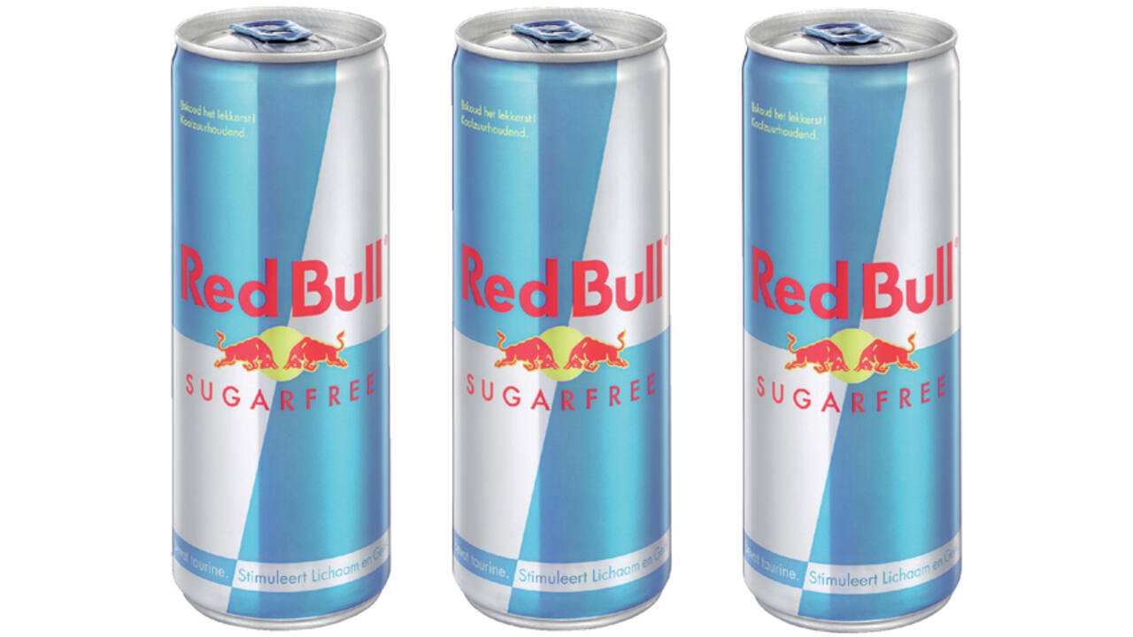Energiedrank Red Bull sugarfree blik 250 ml