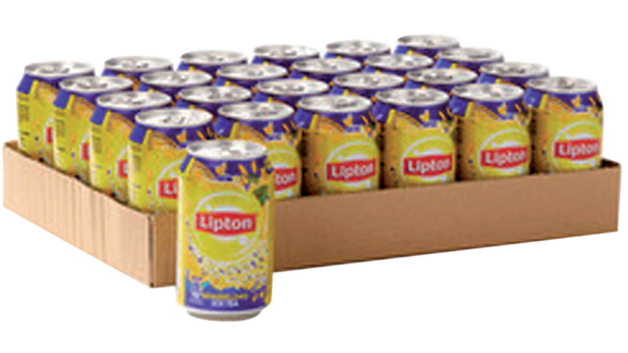 Frisdrank Lipton Ice Tea sparkling blik 330ml
