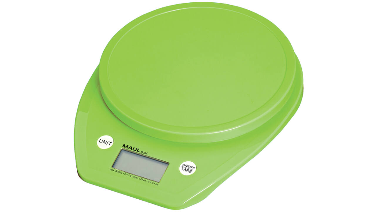 Briefweger MAUL Goal tot 5000 gram inclusief batterij groen