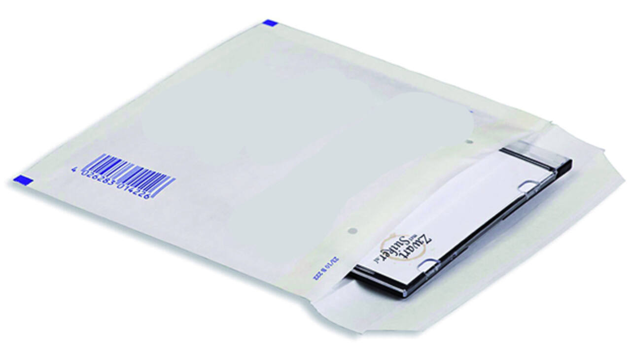 CD envelop Quantore luchtkussen 175x200mm wit 5stuks