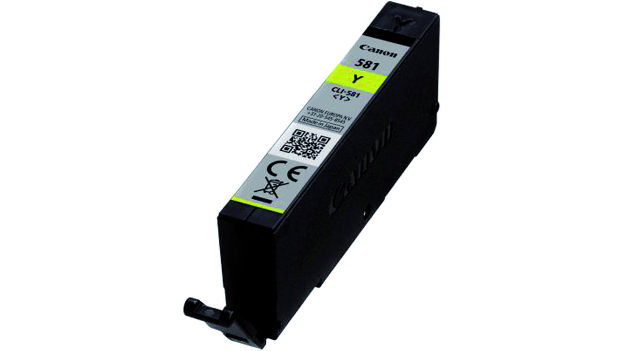 Inktcartridge Canon CLI-581 geel