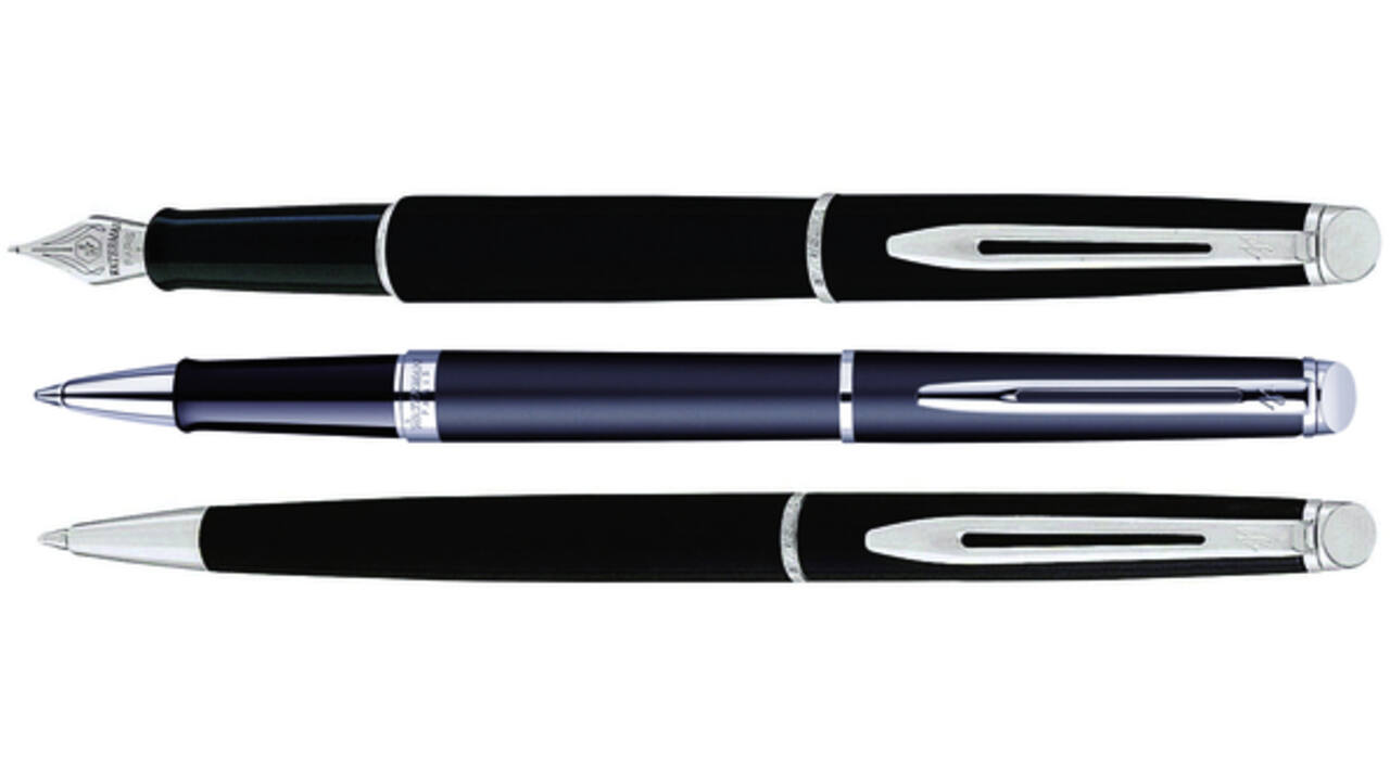 Vulpen Waterman Hémisphère matt black CT fijn