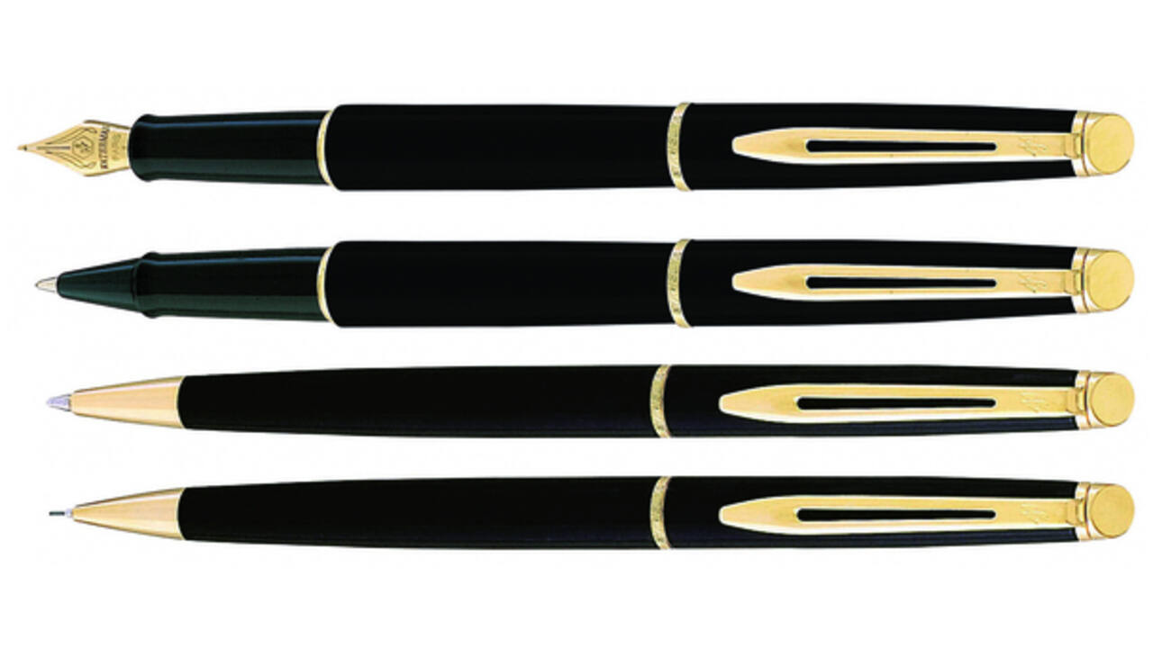 Balpen Waterman Hémisphère matt black GT medium