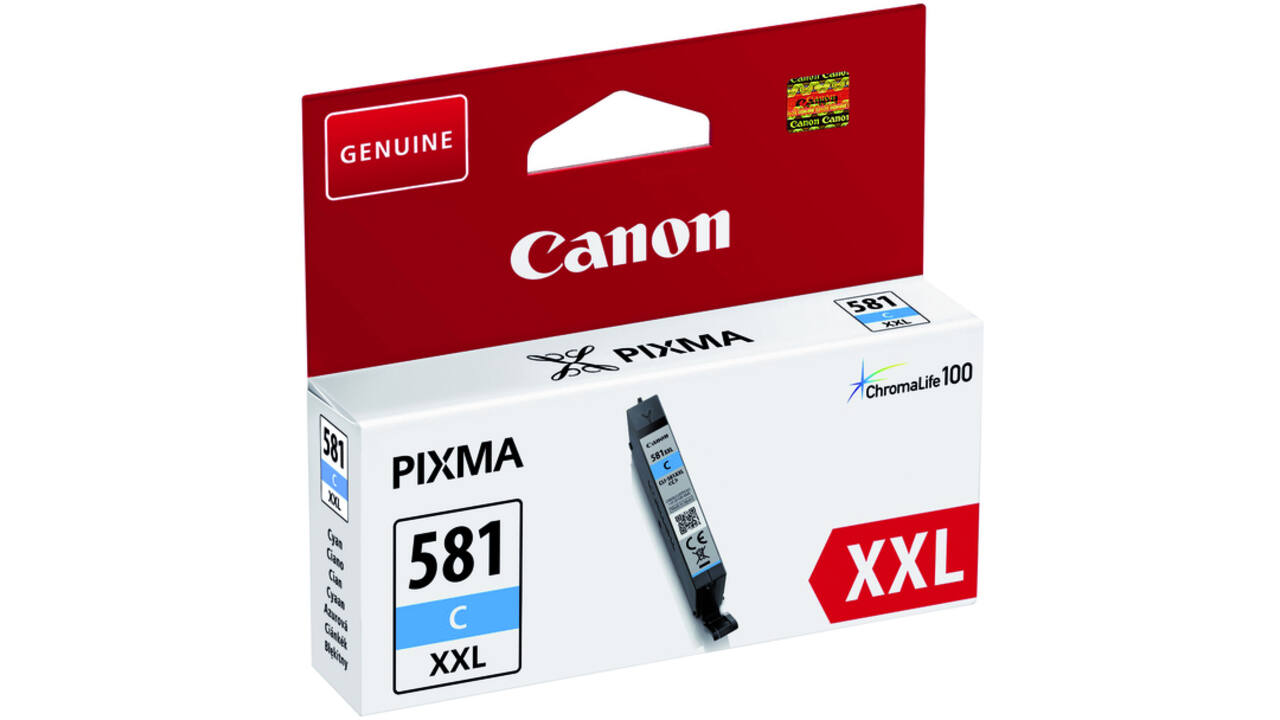 Inktcartridge Canon CLI-581XXL blauw