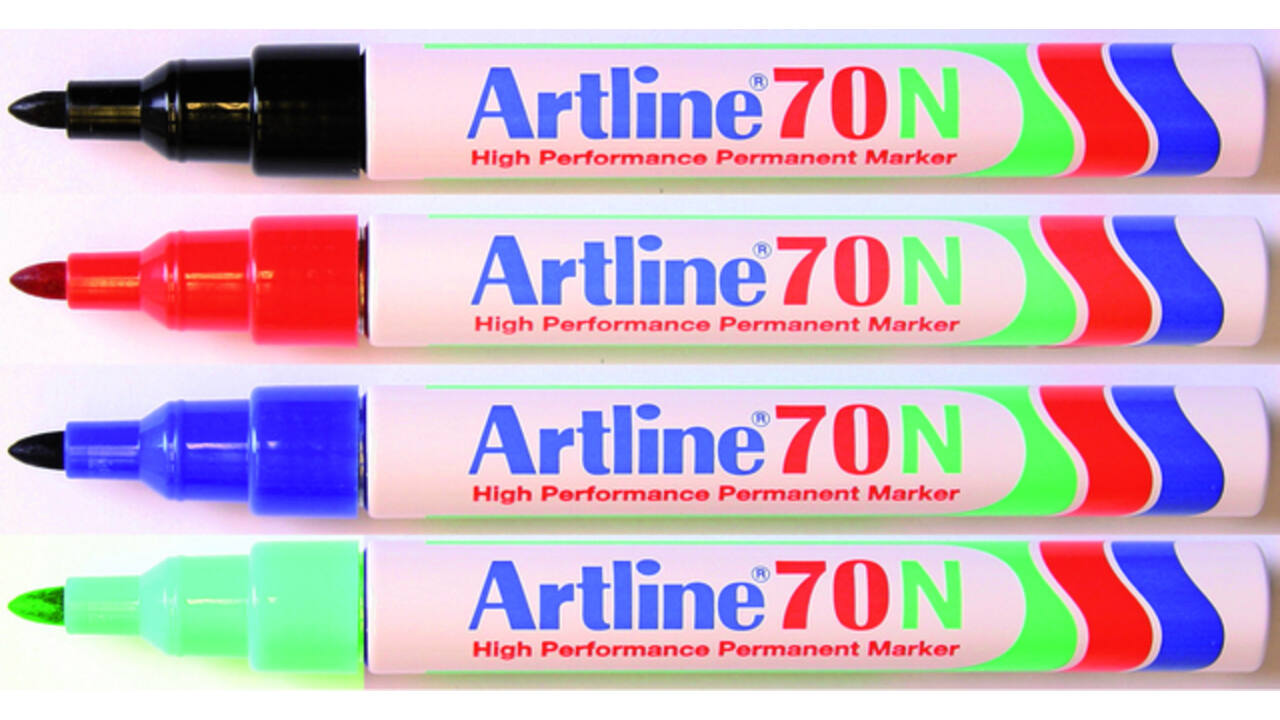 Viltstift Artline 70 rond 1.5mm rood