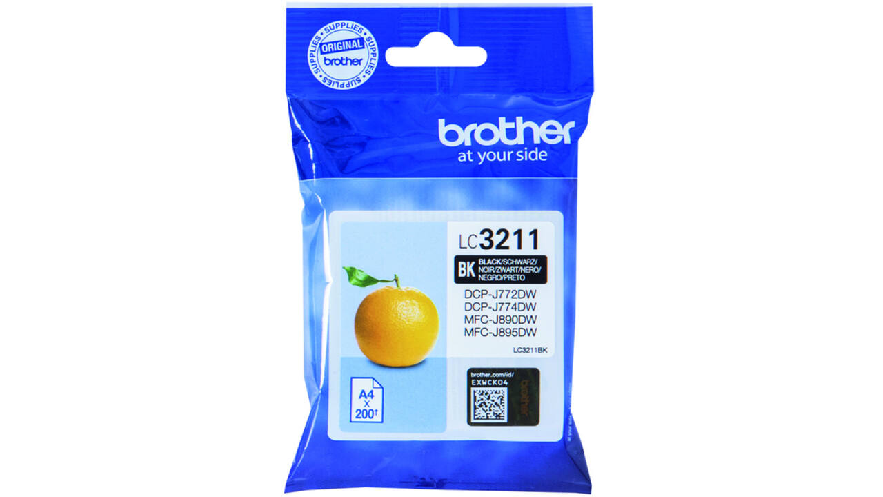 Inktcartridge Brother LC-3211BK zwart