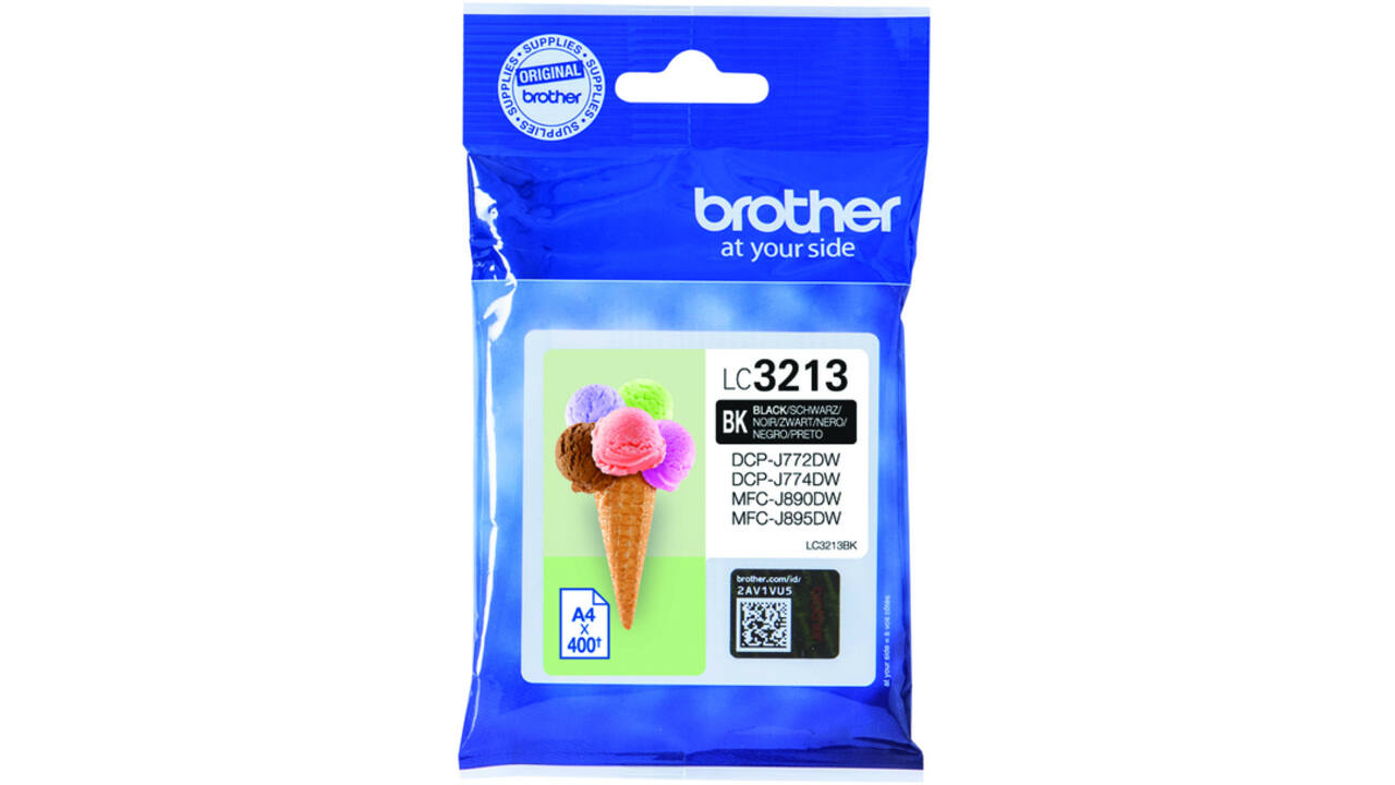 Inktcartridge Brother LC-3213BK zwart