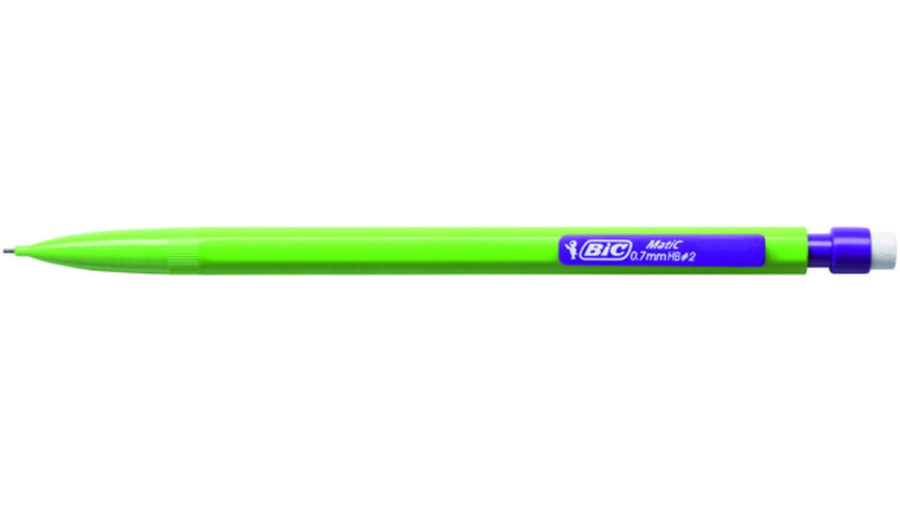 Vulpotlood Bic Matic fun HB 0.7mm blister à 3 stuks