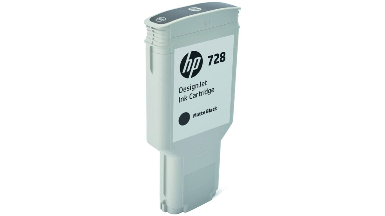 Inktcartridge HP F9J68A 728 mat zwart