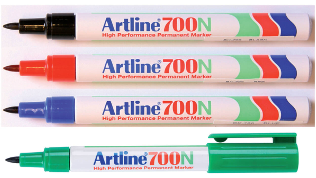 Viltstift Artline 700 rond 0.7mm rood