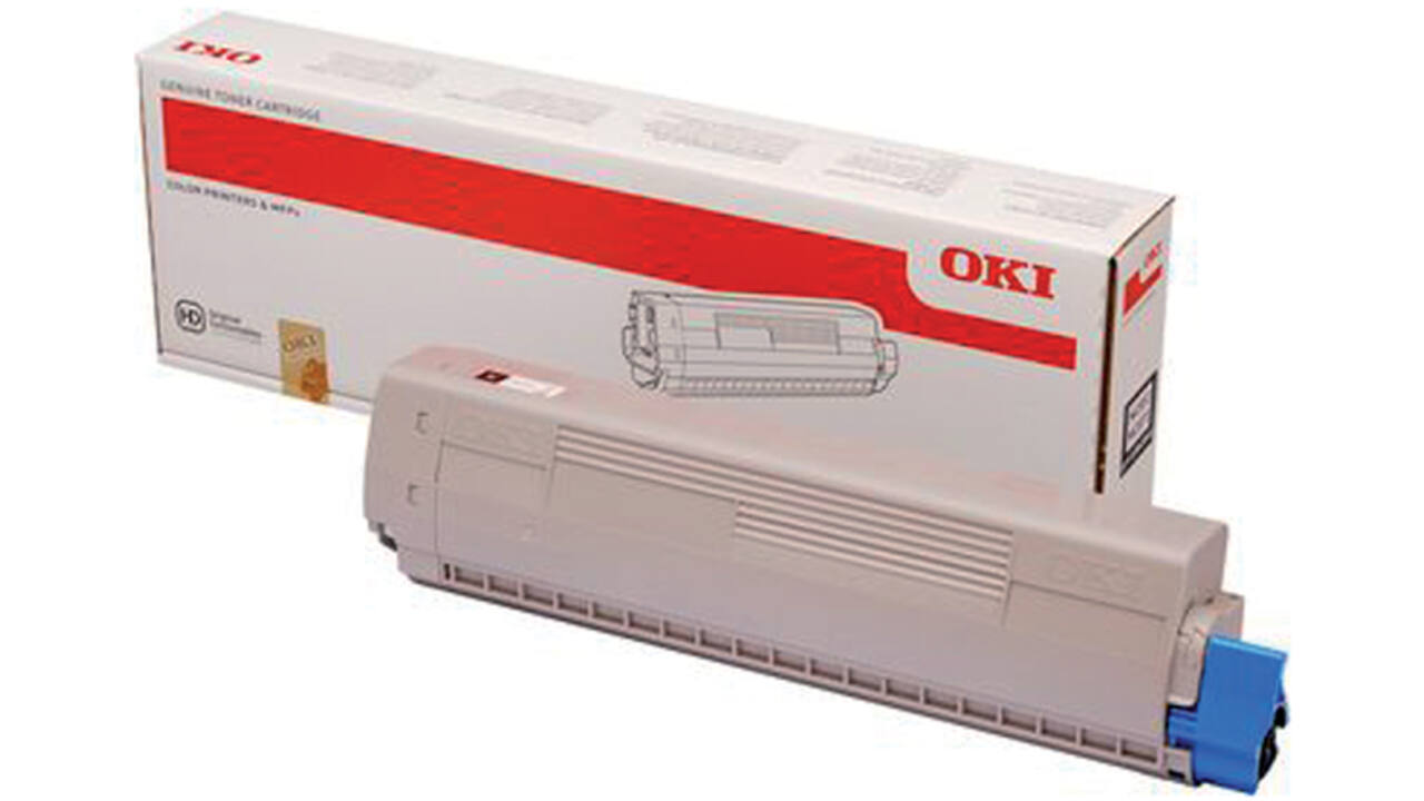 Toner Oki 45862840 zwart