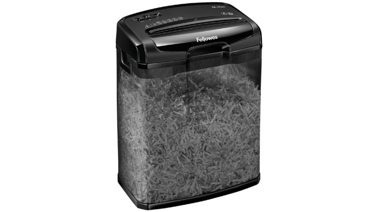 Papiervernietiger Fellowes M-7Cm snippers 4x35mm