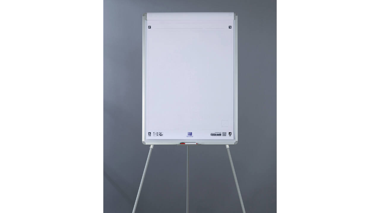 Flipoverpapier Oxford smart 65x98cm blanco 90gram 20vel
