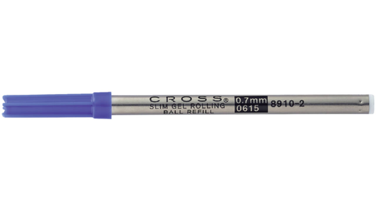 Rollerpenvulling Cross classic century en Click blauw 0.7mm