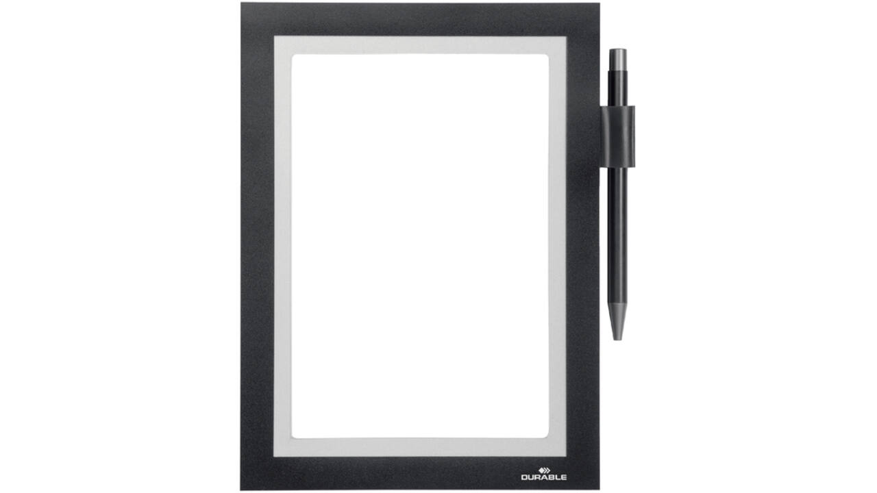 Duraframe Durable 499401 Note A5 zelfklevend zwart