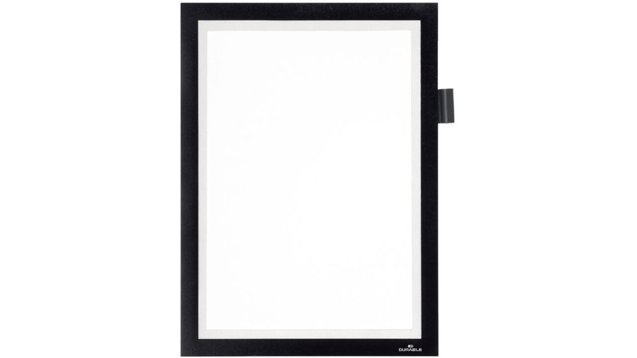 Duraframe Durable 499301 Note A4 zelfklevend zwart