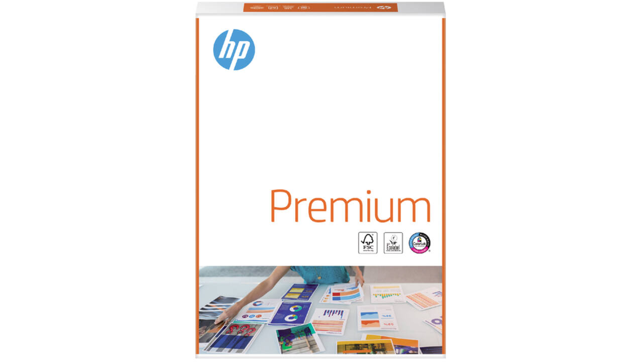 Kopieerpapier HP Premium A4 80gr wit 500vel
