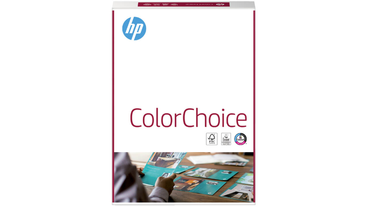 Kleurenlaserpapier HP Color Choice A4 120gr wit 250vel