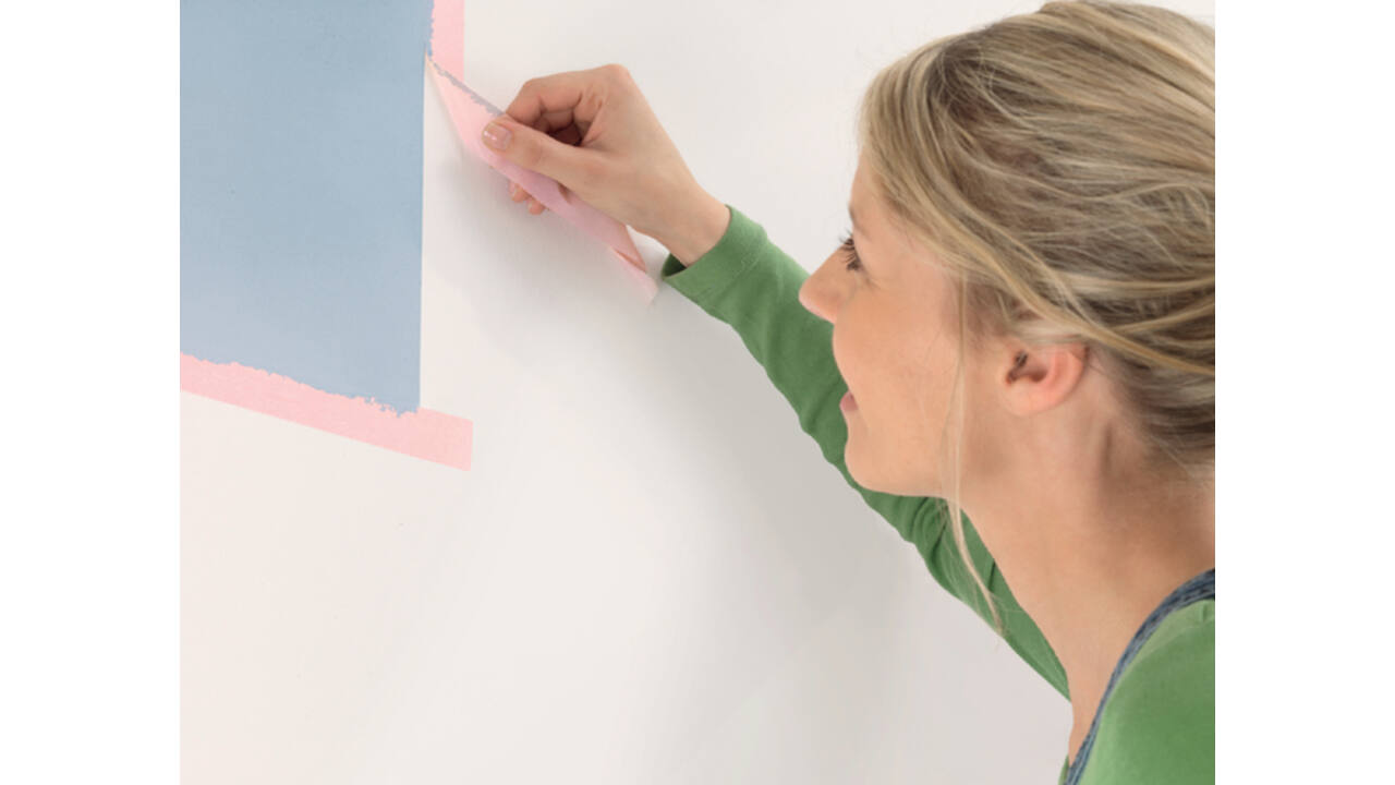 Afplaktape tesa® Professional sensitive 25mx38mm roze