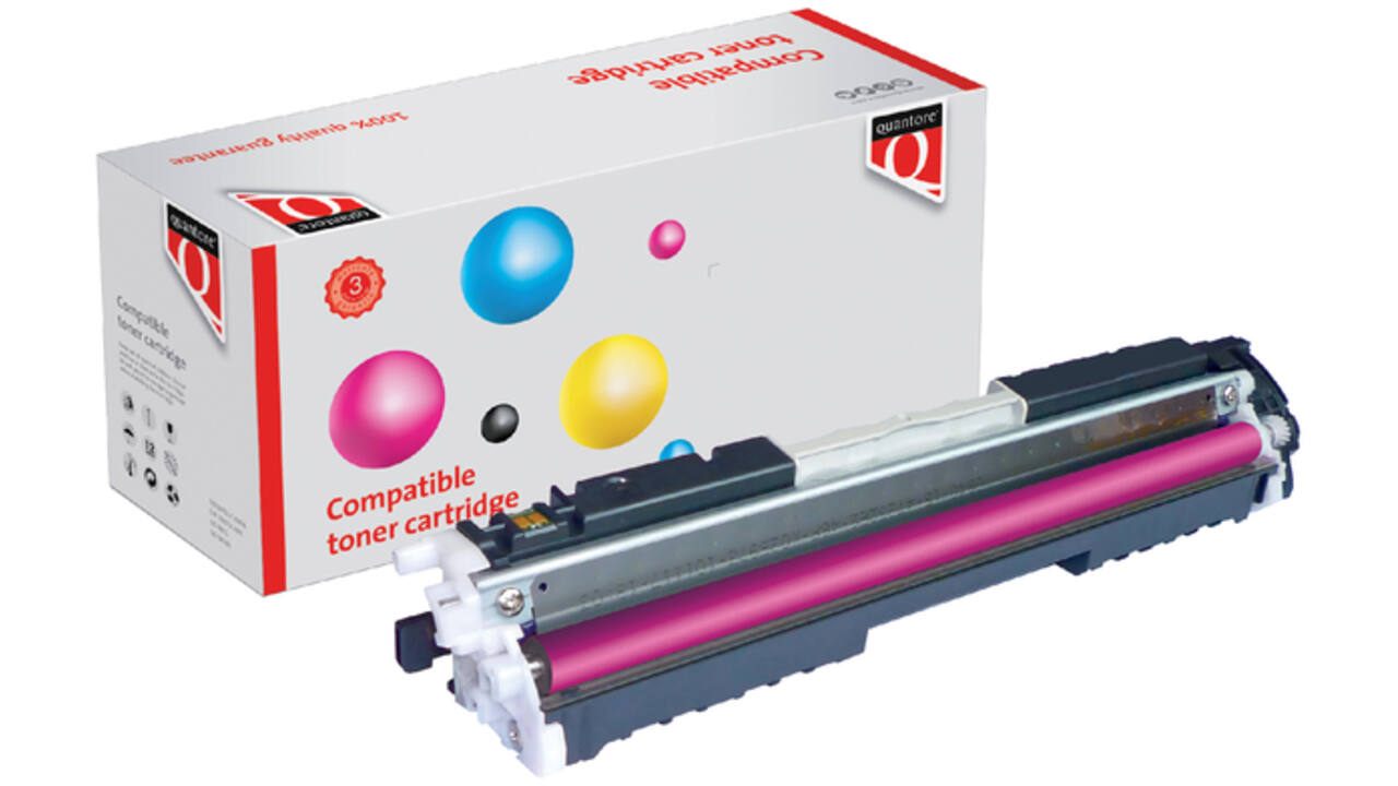 Tonercartridge Quantore alternatief tbv HP CE313A 126A rood