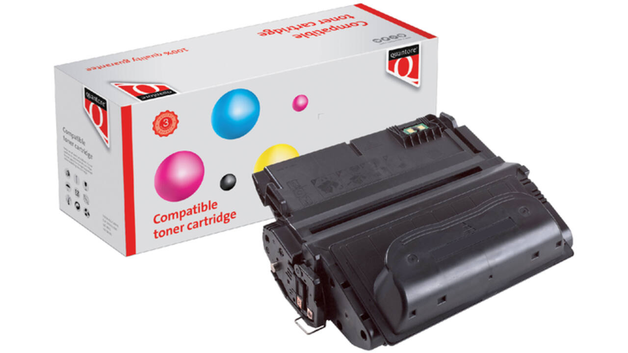 Tonercartridge Quantore alternatief tbv HP Q1338A 38A zwart