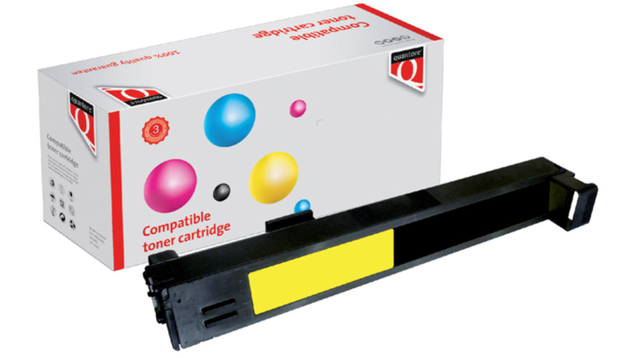 Tonercartridge Quantore alternatief tbv HP CB382A 824A geel