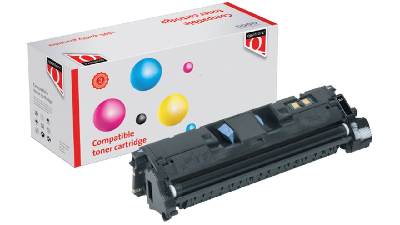Tonercartridge Quantore alternatief tbv HP Q3960A C9700A 122A zwart