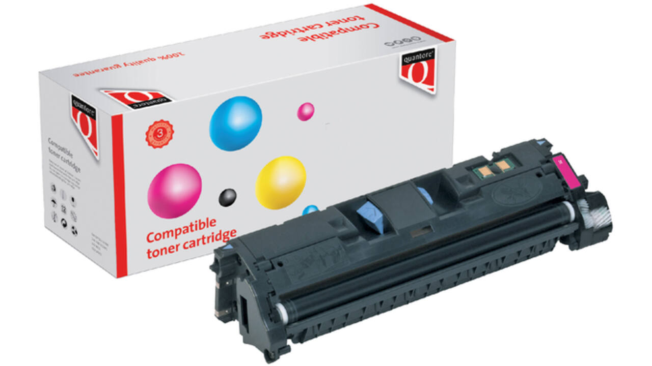 Tonercartridge Quantore alternatief tbv HP Q3963A C9703A 122A rood