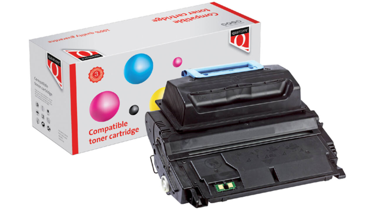 Tonercartridge Quantore alternatief tbv HP Q5945A 45A zwart
