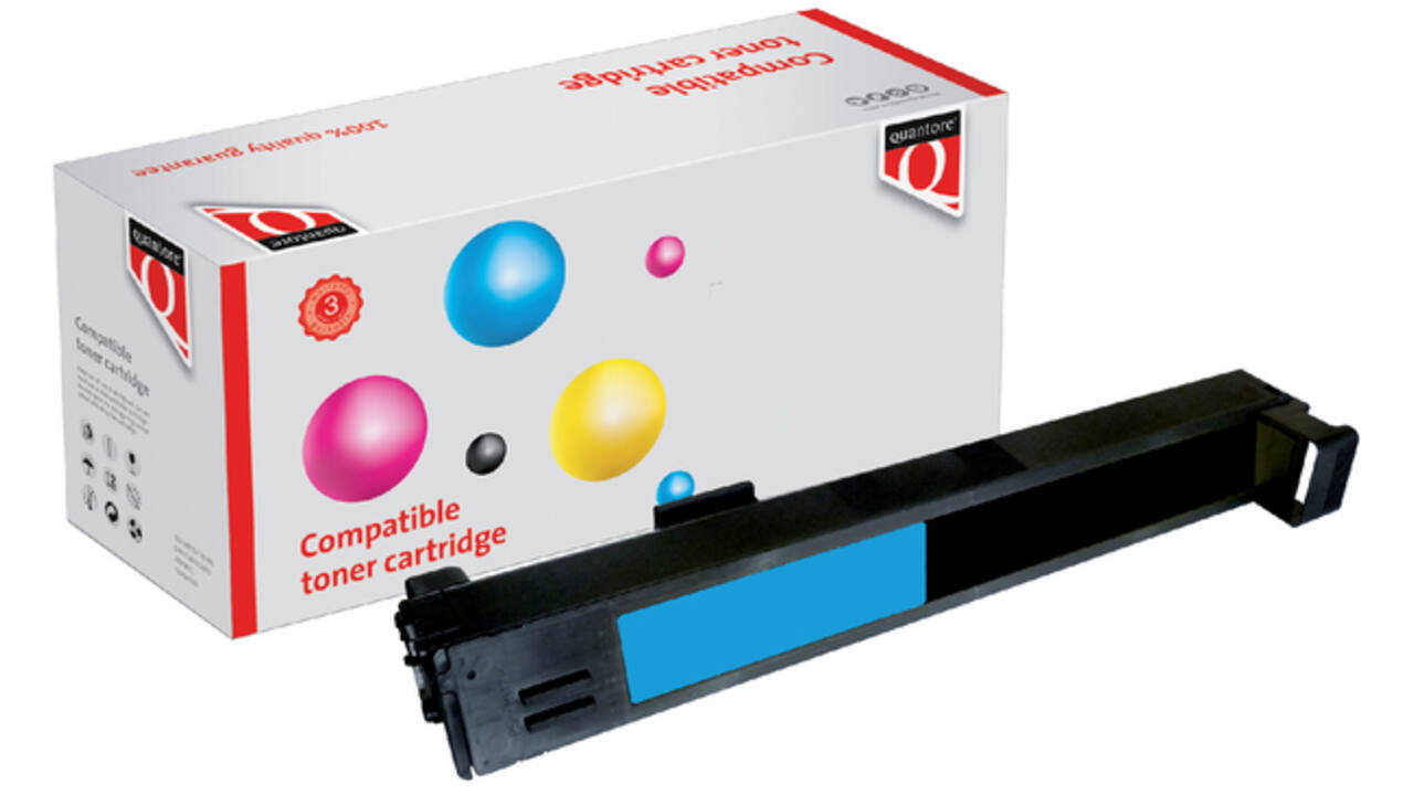 Tonercartridge Quantore alternatief tbv HP CB381A 824A blauw