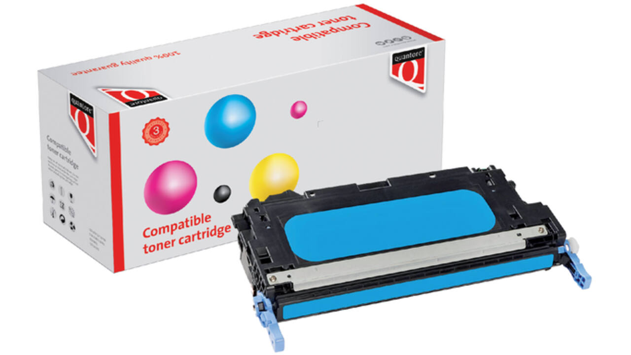 Tonercartridge Quantore alternatief tbv HP Q6471A 502A blauw