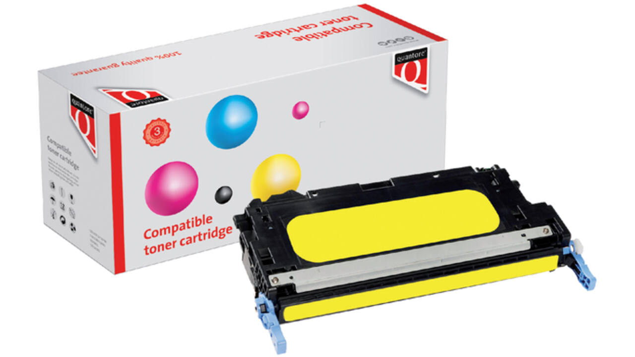 Tonercartridge Quantore alternatief tbv HP Q6472A 502A geel