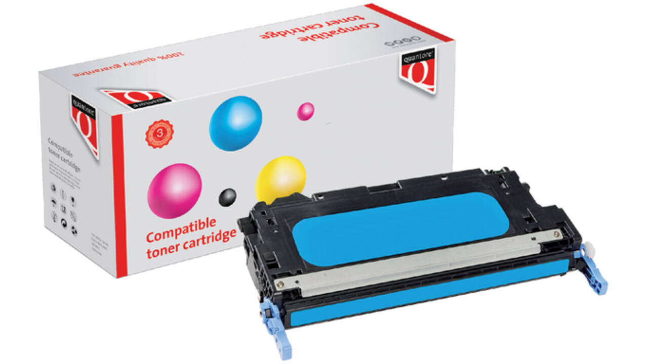 Tonercartridge Quantore alternatief tbv HP Q7581A 503A blauw