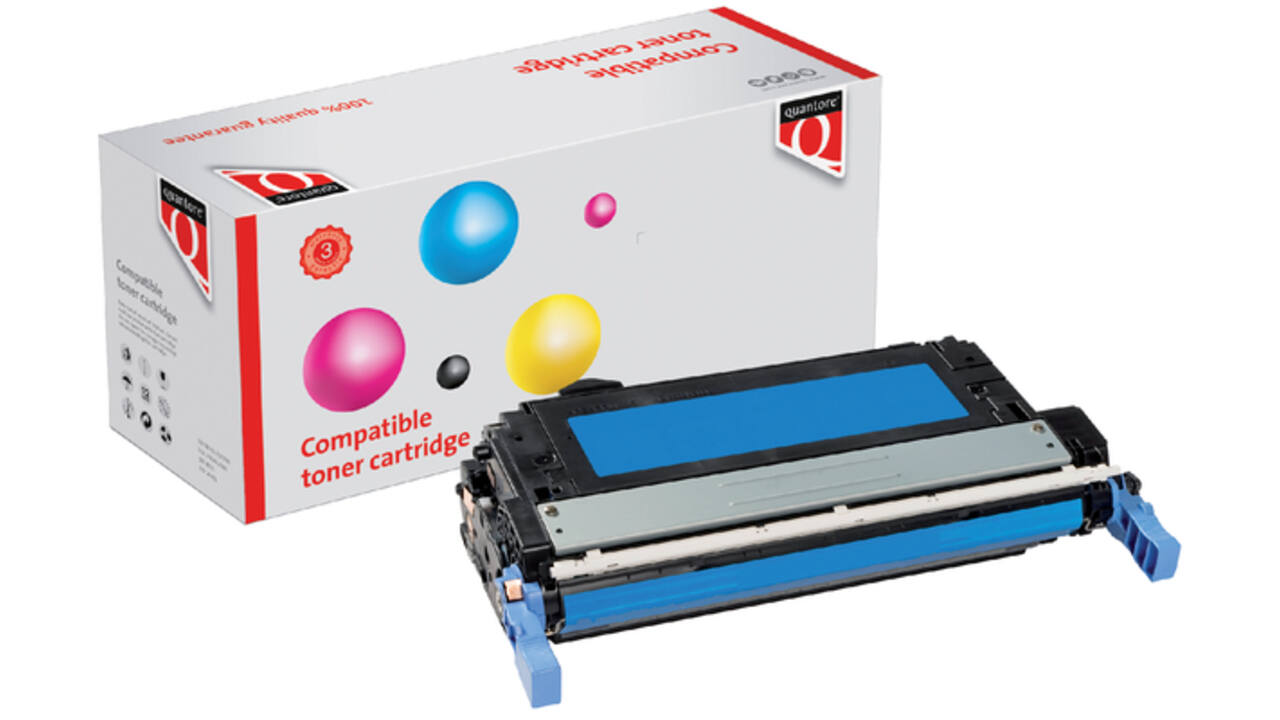 Tonercartridge Quantore alternatief tbv HP Q5951A 643A blauw