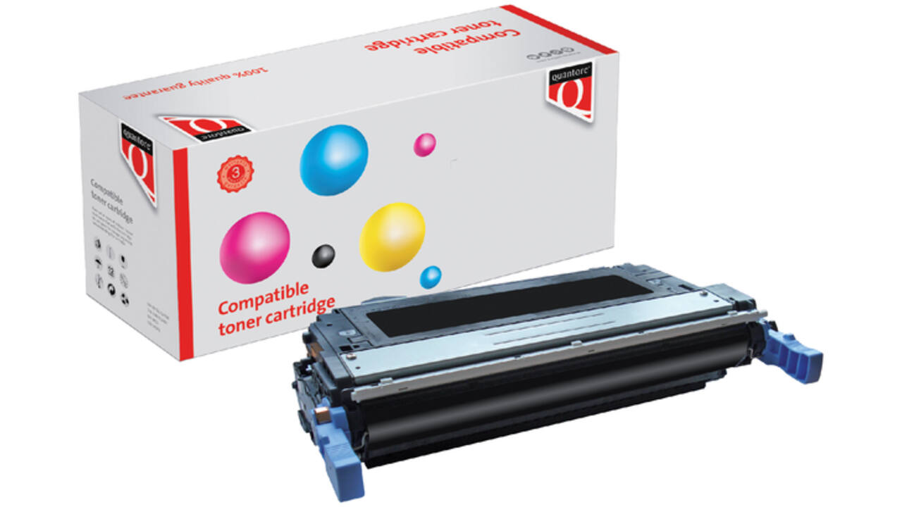 Tonercartridge Quantore alternatief tbv HP Q6460A 644A zwart