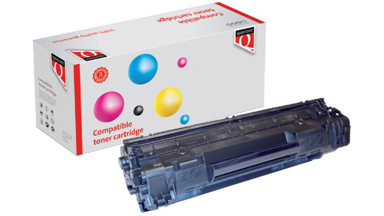 Tonercartridge Quantore alternatief tbv HP CE285X/A 85X zwart