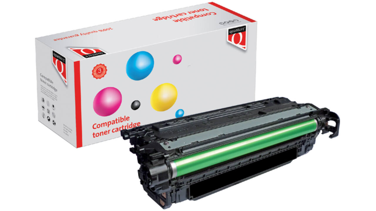 Tonercartridge Quantore alternatief tbv HP CE260A 647A zwart